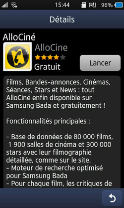 Test Samsung Galaxy Wave 3 processeur 1,4 GHz dos coulissant écran super amoled 4 pouces 5 mégapixels Bada 2.0 Live Panel Samsung Apps