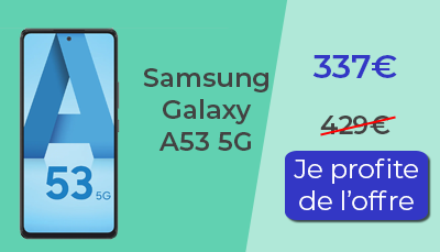 Samsung Galaxy A53 5G promotion