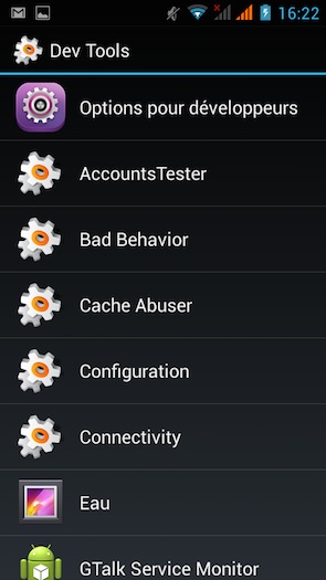 Haier Phone W757 appli