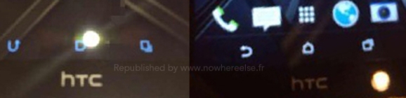 HTC M8 : boutons virtuels