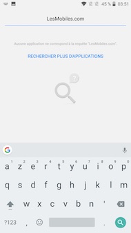 OnePlus 5 : interface (recherche)