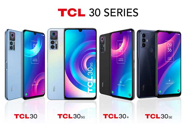 MWC 2022 : TCL dévoile sa nouvelle gamme de smartphones TCL 30 Séries à partir de 179 €