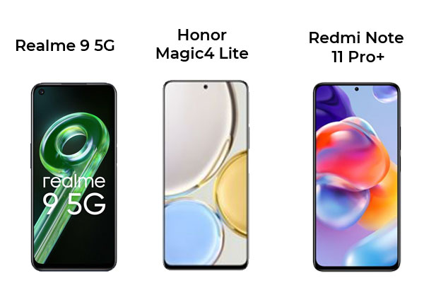 Trois nouveaux Smartphones 5G à prix accessible : Xiaomi Redmi Note 11 Pro Plus, Honor Magic4 Lite et Realme 9 5G !