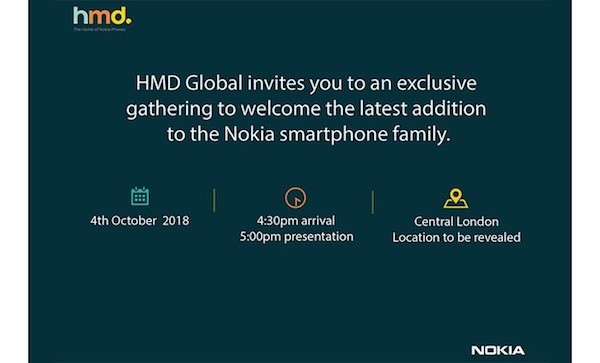 Nokia présentera un nouveau smartphone le 4 octobre