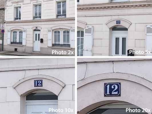 Photo zoom avec l'Oppo Find X3 Lite