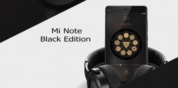 Xiaomi déploie la Black Edition de son Mi Note