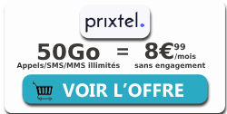 Prixtel Oxygène