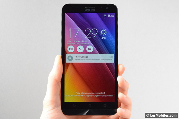 Test de l'Asus ZenFone 2 Laser : un mobile correct et une interface (un peu) surchargée