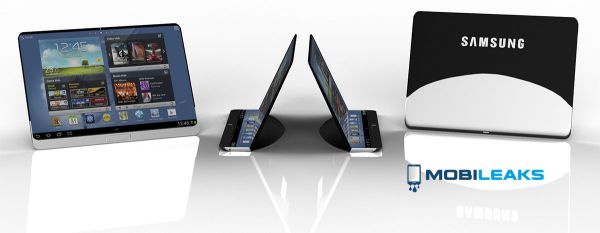 Un concept de tablette avec écran flexible chez Samsung