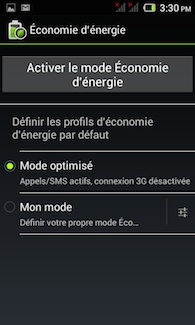 Acer Liquid Z4 Interface