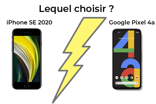 Apple iPhone SE 2020 contre Google Pixel 4a, lequel est le meilleur ?