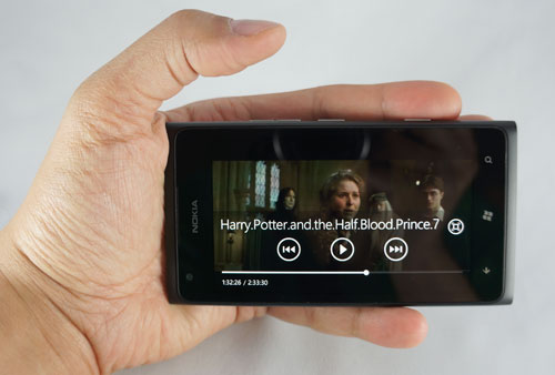 Test Nokia Lumia 900 : lecteur vidéo