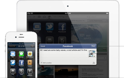Apple iOS 6 : le point sur les nouveautés majeures (intégration Facebook, Siri, nouvelle cartographie 3D, Passbook, etc.)