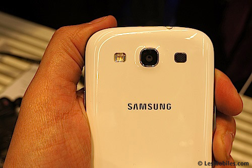 prise en main lancement samsung galaxy s3 s III londres