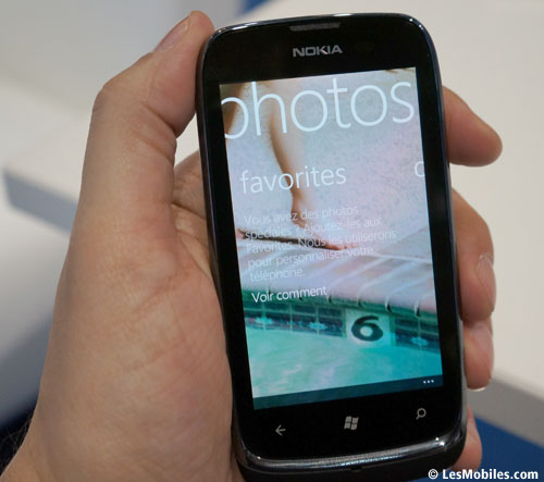 Nokia Lumia 610 MWC 2012 prise en main Windows Phone entrée de gamme
