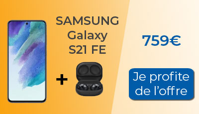 Le Samsung Galaxy S21 FE + écouteurs Galaxy Buds à 759? seulement