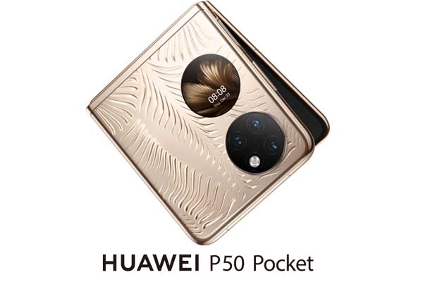 Huawei P50 Pocket, le nouveau smartphone pliable de Huawei se dévoile