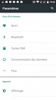 ZTE Blade S6 interface