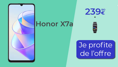 honor X7a chez Honor