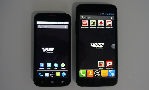 Yezz Andy 5 et Andy 6