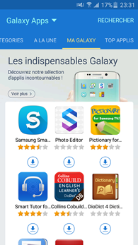 Samsung Galaxy J5 : Galaxy App Store