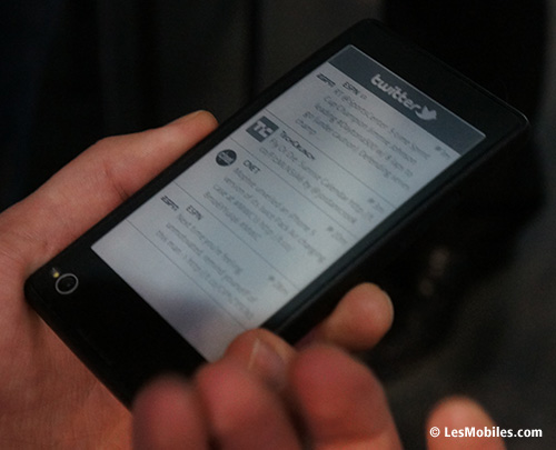 Prise en main YotaPhone