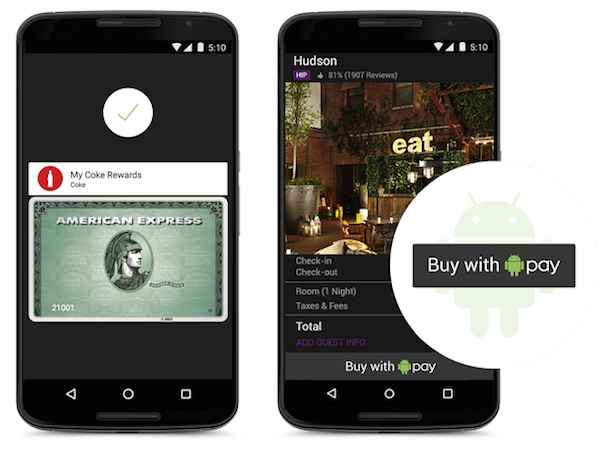 Android Pay : 700 000 points de ventes couverts à son lancement
