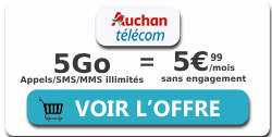 Auchan telecom 5Go