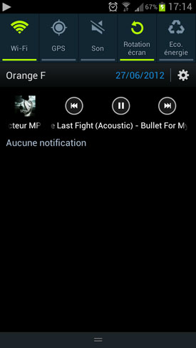  Test Samsung Galaxy S3 : système d'exploitation OS 