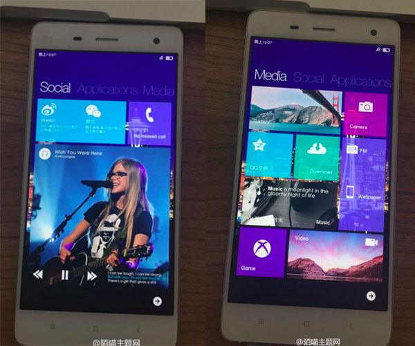 Quand Windows 10 rencontre le Mi4 de Xiaomi