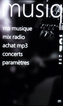 Test Nokia Lumia 710 : Nokia Music