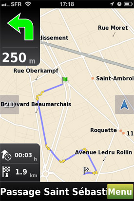 Mappy GPS Free (Navigation)