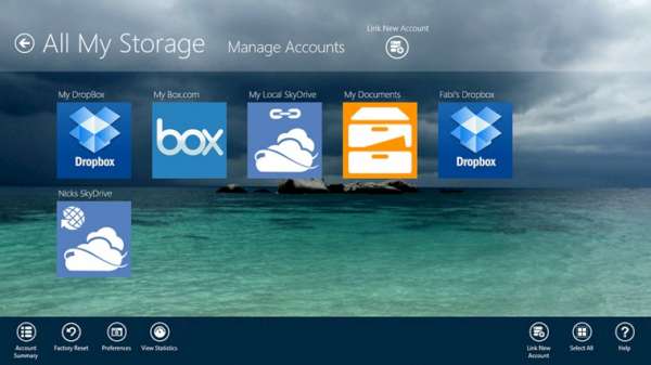 Windows RT : marre d’attendre un client Dropbox ou Box officiel sur votre tablette ? Essayez All My Storage !