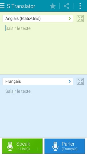 Samsung Galaxy S5 : interface Touchwiz