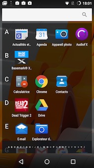 Wileyfox Spark interface