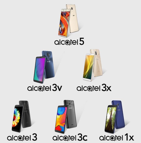Voici les six mobiles qu’Alcatel pourrait présenter début 2018