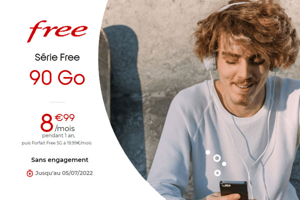 Dernier jour pour profiter de la promo Free Mobile 90Go à 8,99€ par mois !