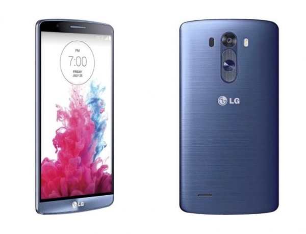 LG G3 : désormais disponible en bleu acier... aux Etats-Unis