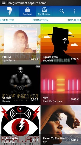 HTC One Max multimédia