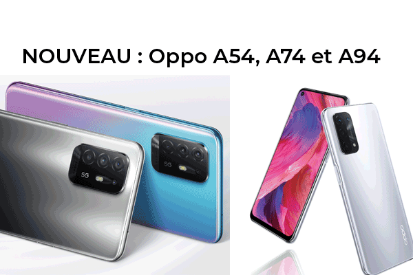 Nouveaux smartphones Oppo : où acheter les Oppo A54, A74 et A94 au meilleur prix