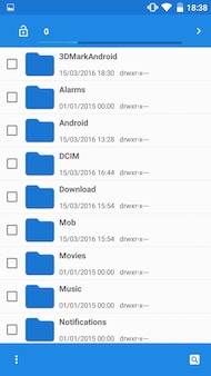BQ Aquaris X5 interface