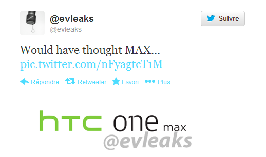 HTC One max : grand format, petite typo !