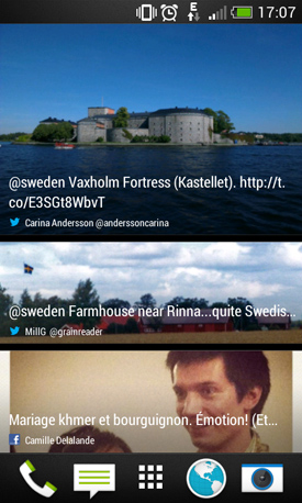 HTC Desire 500 : home