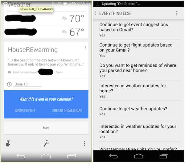 Google Now connecté à Gmail : l'indiscrétion qui vous veut du bien ?