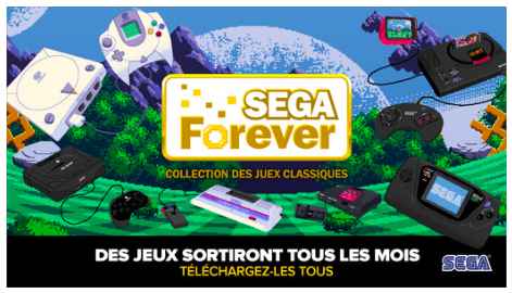 Sega fait un cadeau à tous les amoureux du rétrogaming sur mobile !