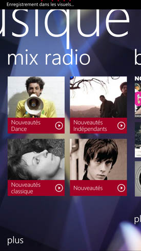 Nokia Lumia 1520 : musique