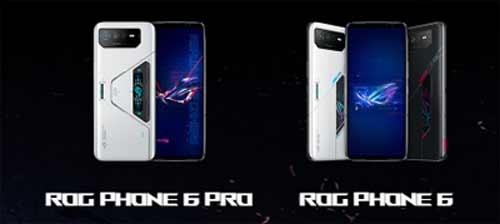 Rog phone 6 et rog phone 6 pro