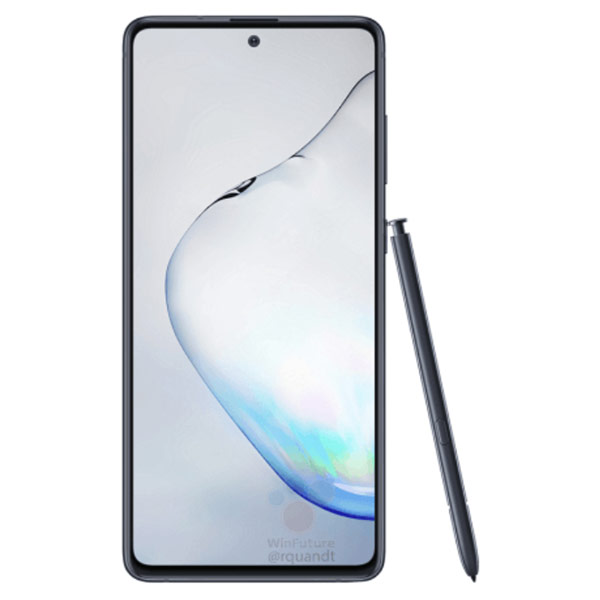 Samsung Galaxy Note 10 Lite et Galaxy S10 Lite, les images presse en fuite