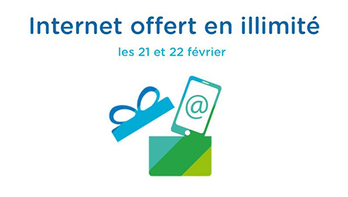 Bouygues Telecom et B&YOU : week-end data illimité (21 et 22 février)