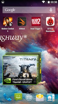 Wiko Highway 4G Interface